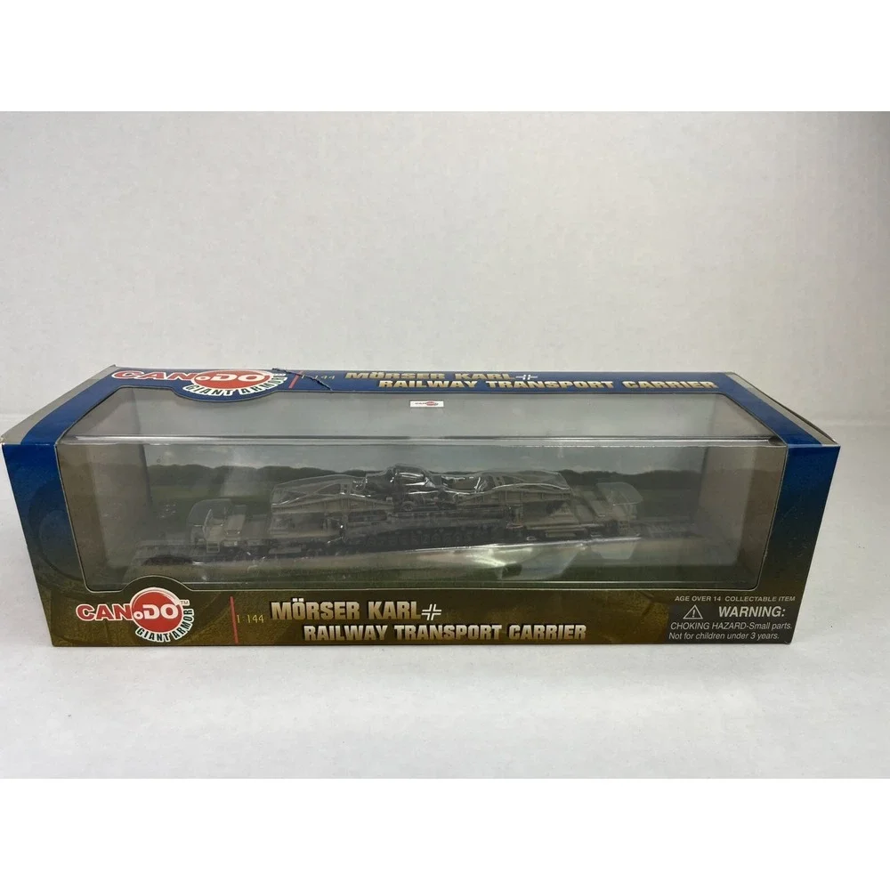 Dragon Mörser Karl Railway Transport Carrier Brown  20139 1/144 Scale Can Do
